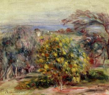 Pierre Auguste Renoir : Landscape at Collettes
